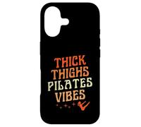 Thick Thighs Pilates Vibes Empowering Body Positivity Case for iPhone 17
