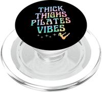 Thick Thighs Pilates Vibes Empowering Body Positivity PopSockets PopGrip for MagSafe
