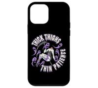Thick Thighs Thin Patience - Spooky Funny Case for iPhone 12 mini