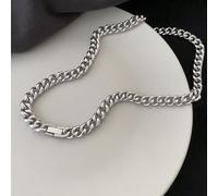 Thick Titanium Steel Collarbone Chain Necklace for Couples Non Fading Material Stylish and Daily Accessory (12)
