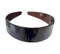 Thick Tortoise Shell Headband for Women, Wide Acetate Retro Hair Hoop with Anti-Slip Teeth, No Headache Comfortable Stylish Hair Accessory for Daily Wear