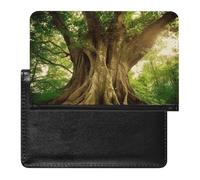 Thick Tree Passport Holder Unisex-adult Waterproof Travel Passport Cover Wallet Card Case Documents Organizer Protector Holder