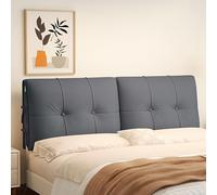 Thick Twin Headboard Pillow for Dorm Ny Blue Cat's Paw Leather RemovableCover with Hidden Zipper Perfect for Sitting Up Reading & Sleeping90x60x12cm