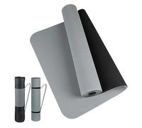 Thick Two-color, Non-slippery TPE Yoga Mat, Movement For Fitness Fitness In The Home Of The Tasteless Pad180 * 57cm(Grey)