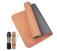 Thick Two-color, Non-slippery TPE Yoga Mat, Movement For Fitness Fitness In The Home Of The Tasteless Pad180 * 57cm(Orange)