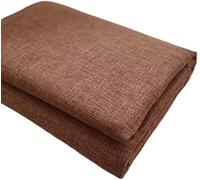 Thick Upholstery Fabric for Chair, Faux Slub Linen Type Cloth Material, for Sofa Car Seat Chair DIY (Brown 15, 3 Yard (57x 108 inch))
