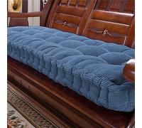 Thick Velvet Bench Cushion - Soft Floor Pillow for 2/3 Seats, Comfortable and Stylish Seating Solution for Home, Patio & Swing