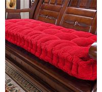 Thick Velvet Bench Cushion - Soft Floor Pillow for 2/3 Seats, Comfortable and Stylish Seating Solution for Home, Patio & Swing