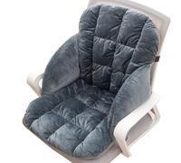 Thick Velvet Soft Chair Cushion with Ties - Non-Slip Backrest Seat Pad for Office Dining & Kitchen Chairs - Comfortable Indoor Furniture (#3)