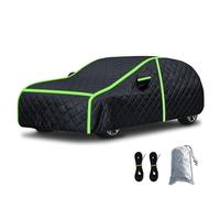 Thick Winter Car Cover for Fiat Regata 1983-1989 with Cotton Layer Waterproof, Anti-Hail, Snow & Frost Protection, Reflective Edges, Comes with Windproof Ropes & Carry Bag