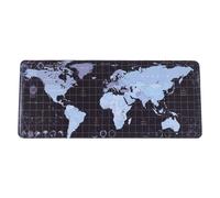 Thick World Map Waterproof Gaming Mouse Mat for Office Desktop