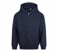 Thick Zip-Up Hoodie Just Hoods Vision Bleu 3XL