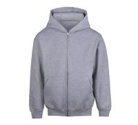 Thick Zip-Up Hoodie Just Hoods Vision Gris 2XL