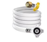 Thicken 80-500cm G1/2-G3/4 Inch PVC Washing Laundry Machine Flexible Hose Water Inlet Plumbing Pipe(300cm)