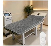 Thicken Electric Heating Blanket Mat, Heated Massage Blanket Beauty Salon Topper Table Mattress, Electric Massage Table Warmer Cover, for Massage Bed and Spa,150cm Without holes