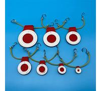 Thicken Four Layers Microfiber Targets 7 pcs Sets Diameter 2cm,3cm,4cm,5cm,6cm,7cm,8cm Good for Slingshot Shooting Practice