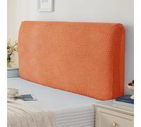 Thicken Headboard Cover, Stretch Furniture Headboard Slipcover for Full Queen King Size, Universal Anti Slip Washable Bedroom Dustproof Protector
