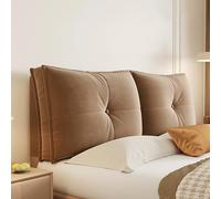 Thicken Headboard Pillow Twintwin headboard dormRemovableCover & Hidden ZipperPillow Headboardfor Sitting Up Reading & Sleeping M 150x60x12cm