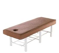 Thicken Quilted Beauty Salon Fitted Bed Sheet Skin-Friendly Massage SPA Massage Table Bed Cover Bedspread with Breath Hole(04,70x185cm)