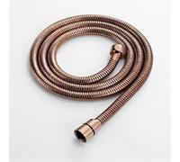 Thicken Rose Gold Shower Hose Stainless Steel General Soft Water Pipe Explosion-Proof Bathroom Accessories for Bath Taps(60cm)
