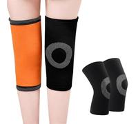 Thicken Thermal Knee Warmer with Fleece Lining Winter Warm Knit Knee Brace Support Stretchy Arthritic Knee Sleeve Night Sleep Knee Wrap Pad Support Band Non-Slip Knee Protector Sleeve for Cold Knee