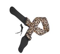 Thicken Universals Guitar Shoulder Strap with Leather Ends Straps Adjustable Belt Comfortable to Wear Neck Strap