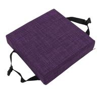 Thickened 12x12x2in Square Garden Lumber Cush Non-Slip Chair Mat with Str Machine Washable Outdoor Chair Cover Perfect for Patio and Deck Use.