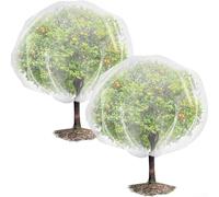 Thickened 60 Mesh Zippered Net for Outdoor Fruit Tree Protection Designed for Pears Peaches Oranges and Apples Harvest Season (180 * 180cm)