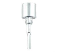 Thickened Alloy Electric Wrench Jack Socket Compatible with for Effortless Tire Changes, Technology Compatible with for Quick Lug Nut(silver)