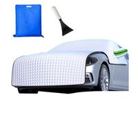 Thickened and lengthened Car Snow Cover Extra Large 90.5 * 98.4in Aluminum film Fabric Windshield Cover for Any Weather