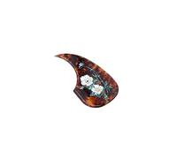 Thickened Anti Scratch Plate Wooden guitar thickened glue guard plate handmade classical folk 40 inch 41 inch carved decoration(No. 1 sealant)