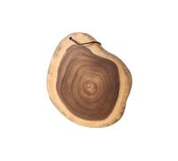 Thickened Baking Cutting Board, Whole-Log Cutting Board, Original Wood Chopping Board, Irregularly Shaped Bread And Fruit Cutting Board,A,S