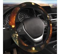 Thickened Car Steering Wheel Cover Balls on Christmas Tree Universal 15" Non-Slip Auto Steering Wheel Protector for Car Van Sedan Truck