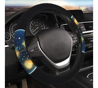 Thickened Car Steering Wheel Cover Bottle of under the night sky Universal 15" Non-Slip Auto Steering Wheel Protector for Car Van Sedan Truck