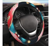 Thickened Car Steering Wheel Cover Christmas Balls Universal 15" Non-Slip Auto Steering Wheel Protector for Car Van Sedan Truck