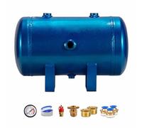 Thickened Carbon Steel Air Compressor Tank with Accessories, 5/10/20/40/60/80/100L Large Capacity, for Laboratory/Auto Repair Industry(6L/1.6Gal)