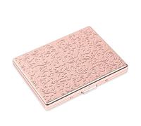 Thickened Cigarette case 10 100s Men's and Women's Cigarettes Single-Sided (Wide - red Copper)