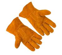Thickened Cowhides Workshop Gloves Nonslip Grip Heatproof Hazardous Materials Handling Work Gloves Men Women