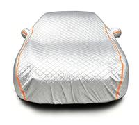 Thickened Hail Protection Car Cover for Renault 5 E-Tech 2024-2025,All Weather Waterproof Anti-Hail Resistant,Rain Sun Uv,Protecting Against Scratches,Accessories with Reflective Strips