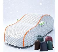 Thickened Hail Protector Car Cover for Mercede s-Ben z GLC/EQC 2016-2025,Waterproof Car Cover All Weather Protection for Indoor Outdoor UV/Hail Resistant,Ice with Driver Side Zippe