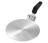 Thickened Heat Induction Plate Mocha Pots Heat Diffuser Stainless Steel Texture For Ceramic And Glass Coffee Pots Modern Kitchen Tool