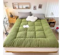 Thickened Japanese Futon Mattress - Foldable Portable Guest Bed & Sofa Bed - Ideal for Home Student Dorm Camping - Comfortable Sleeping Solution