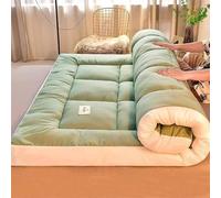 Thickened Japanese Futon Mattress - Portable Foldable Floor Bed & Camping Sofa Breathable Comfort for Home Travel & Guests Ideal for Outdoor Use Sleep on the Go