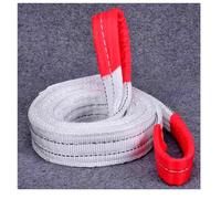 Thickened lifting straps flat and durable industrial lifting straps 5,10T trailer crane rope sling lifting heavy objects nylon slings (5t-5M)