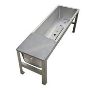 Thickened Livestock Feeder Troughs, Heavy-Duty Large Capacity Feeding Stand, Easy to Clean for Calves, Sheep, Horses, Goats