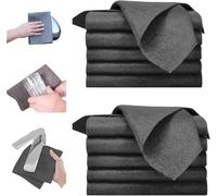 thickened magic cleaning cloth, No trace Magic Cleaning Cloths For Glass, Reusable Microfiber Cleaning Rag for TV, Cars, Windows, Lint Free, Odorless, Machine Washable (5 Pcs,30x40cm)