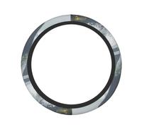 Thickened Neoprene Steering Wheel Cover print Abandoned castle