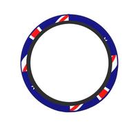 Thickened Neoprene Steering Wheel Cover print Australian flag