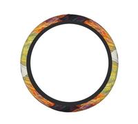 Thickened Neoprene Steering Wheel Cover print The supermodel wearing a hat