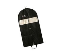 Thickened Nonwoven Fabric Hanging Clothes Protector With Transparency Window For Wardrobe Storage And Organization Transparent Window Wardrobe Cover